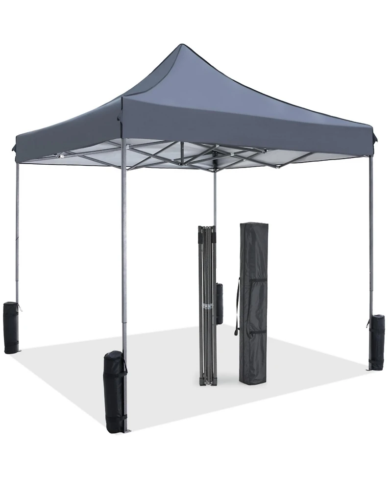 Yiortwo 10x10 Pop Up Canopy Tent Outdoor Instant Shade Portable Shelter