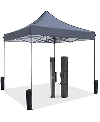 Yiortwo 10x10 Pop Up Canopy Tent Outdoor Instant Shade Portable Shelter
