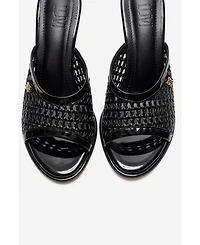 Prologue Shoes Women's Selvian Woven Stiletto Sandal