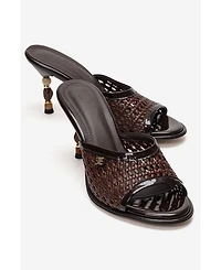Prologue Shoes Women's Selvian Woven Stiletto Sandal