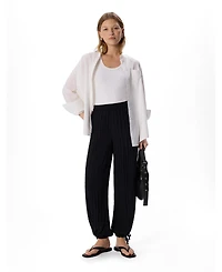 Whistles Women's Relaxed Tie Hem Trouser