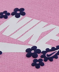 Nike Girls' 4-6X Retro Remix Top and Leggings, 2-Piece Set