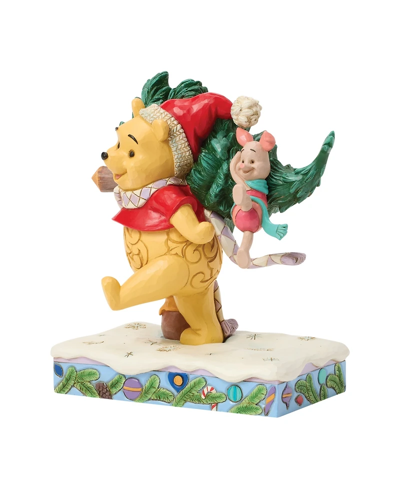 Jim Shore Disney Traditions Fig Pooh Christmas Tree
