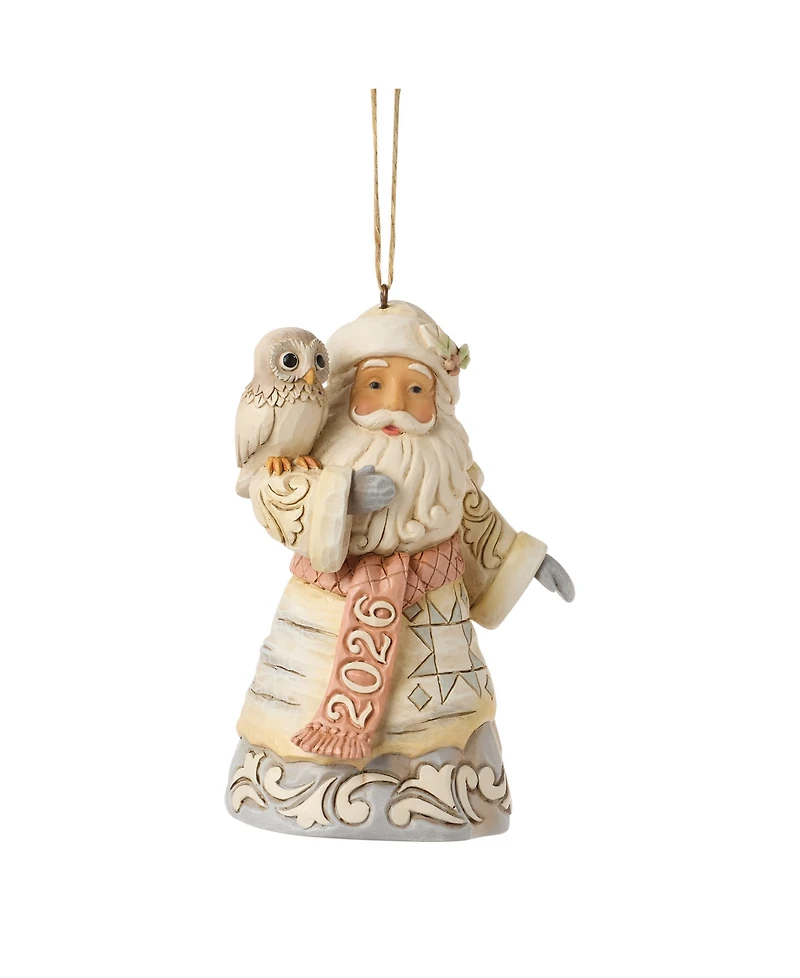 Jim Shore Heartwood Creek Woodland Dated 2026 Santa Ornament