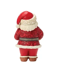 Jim Shore Heartwood Creek Fig Santa with Hot Cocoa