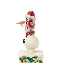 Jim Shore Disney Traditions Fig Christmas Olaf Personality Pose