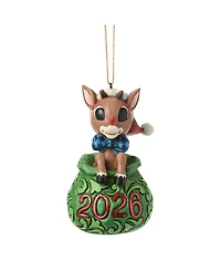 Jim Shore Rudolph Dated 2026 Rudolph in Bag