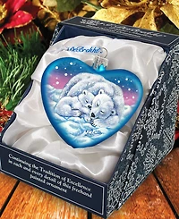 G.DeBrekht Motherly Love Bears Holiday Ornament