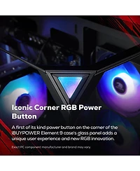 iBUYPOWER Element EBI5N5701 Gaming Desktop Computer, Intel Core Ultra 5 250KF Plus 4.2GHz, 16GB Ram, 1TB Ssd, Nvidia GeForce Rtx 5070 12GB, Windows 11