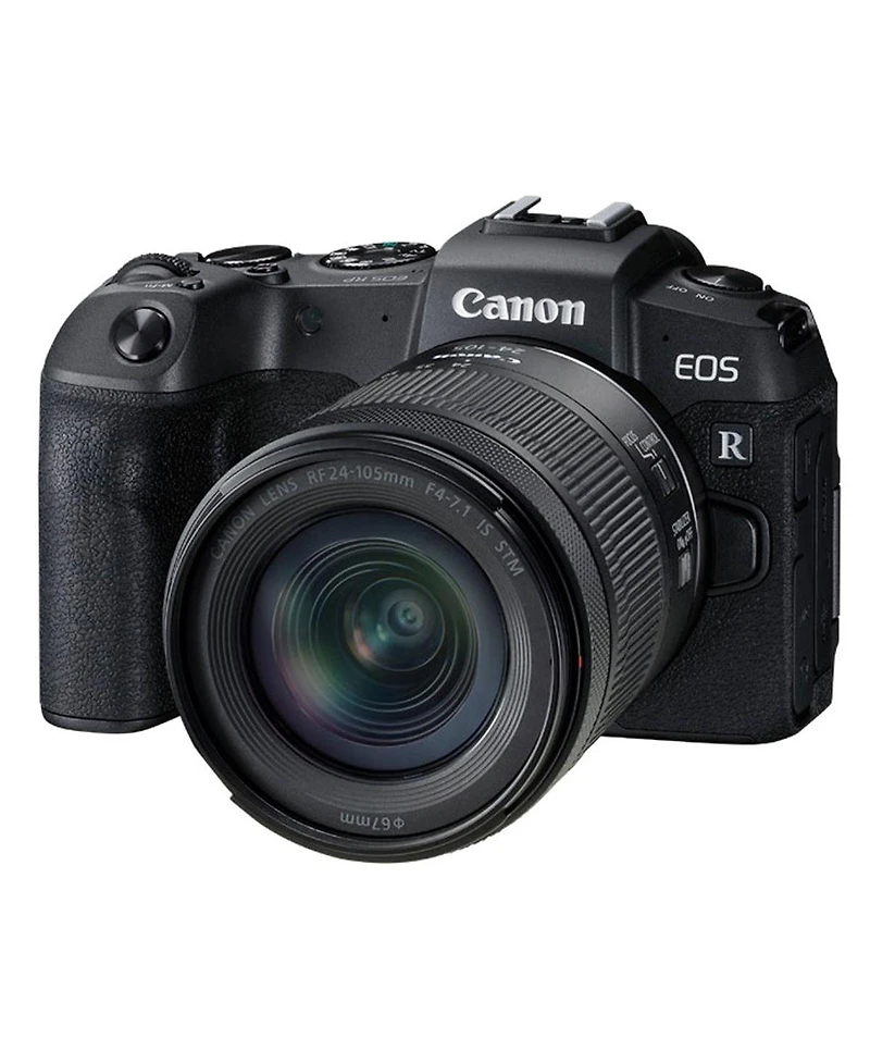 Canon Eos Rp Mirrorless Camera with Rf 24-105mm f/4-7.1 Is Stm Lens, Bundle with 64GB Memory Card, Tripod, Card Reader, Battery, Charger Base,