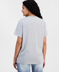 Grayson Threads, The Label Juniors' Bear Coffee Graphic-Print T-Shirt