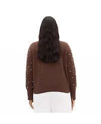 City Chic Plus women Pearl Gate Jumper