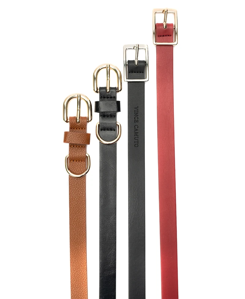 Vince Camuto Four-For-One Belt Set