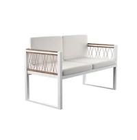 Augusta Home Wallmond Cushioned Outdoor Loveseat/Settee