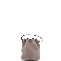 Pre-Owned Prada Small Dual Strap Top Handle Bucket Bag Vitello Daino