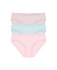 Natori Women's Bliss Supima Cotton Girl Brief 3-Pack