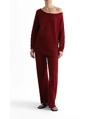 Scalpers Women's Pointelle Jumper