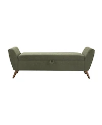 Streamdale Furniture 60" Storage Bench Width Wood Legs