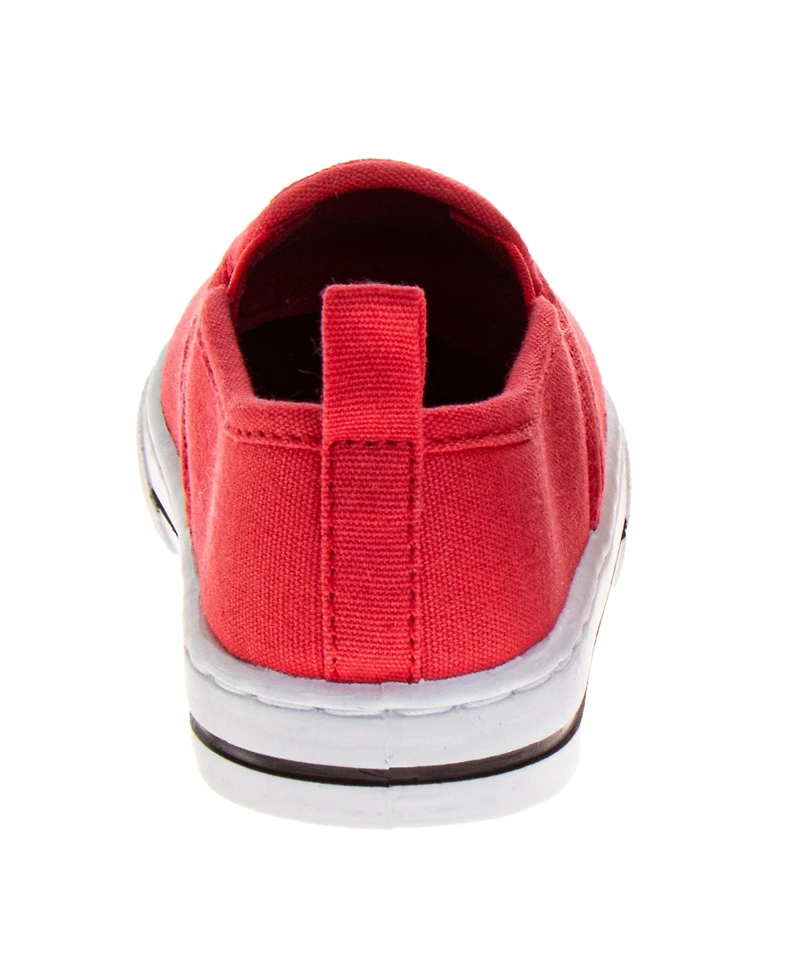 Disney Pixar Best Friends Cars Boys' Slip On Canvas Shoes (Toddlers Sizes 7-10/Little Kids 11-12)