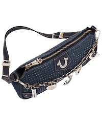 True Religion Women's Sparkle Denim Shoulder Bag