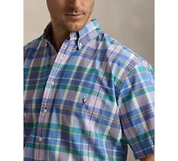 Polo Ralph Lauren Men's Big & Tall Plaid Oxford Shirt