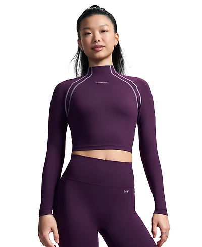 Under Armour Women's Motion Long-Sleeve Mock Neck Top