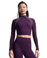 Under Armour Women's Motion Long-Sleeve Mock Neck Top