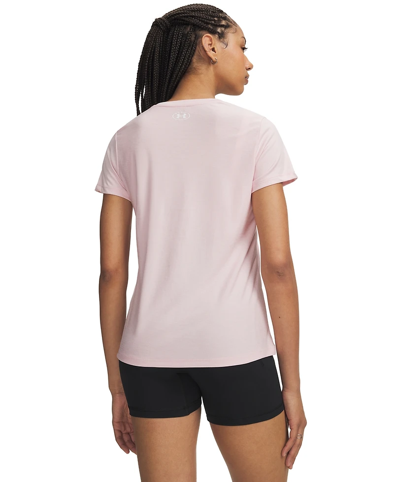 Under Armour Women's Tech Twist Floral Short-Sleeve Top