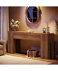 Tribesigns 71-Inch Long Console Table for Entryway, Farmhouse Sofa Console Behind Couch, Entry Table