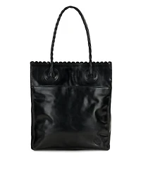 Patricia Nash Cavo Tooled Applique Leather Mini Tote Handbag