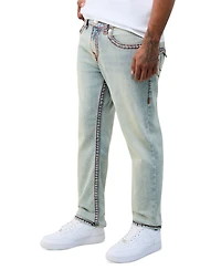 True Religion Men's Rocco Skinny Super T Flap Jeans