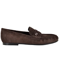 Guess Women's Raivoo Suede Slip-On Penny Loafer