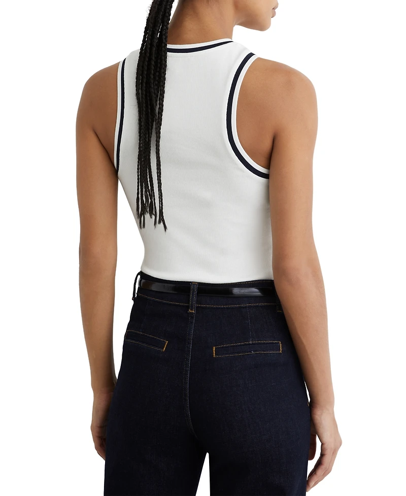 Reiss Women's Matilda Contrast Trim Vest