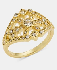 Charter Club Cubic Zirconia Pave Ring, Macy's Exclusive
