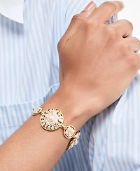 Charter Club Faux Pearl and Glass Flex Bracelet, Macy's Exclusive