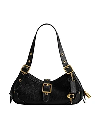 Coach Textured Pebble Leather Medium Drifter Shoulder Handbag
