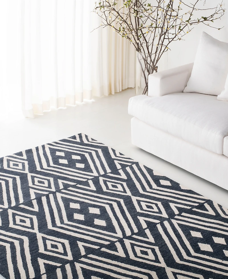 Lauren Ralph Lauren Imani Geometric LRL6609N 6'X9' Area Rug