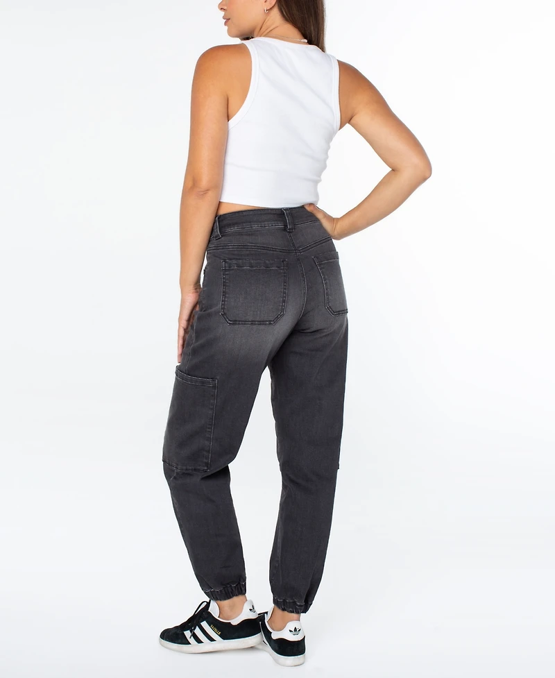 Celebrity Pink Women's High-Rise Cargo Jogger Pants