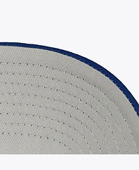 Mitchell & Ness Men's and Women's Cream New York Mets Retro Lines Stretch Snapback Hat