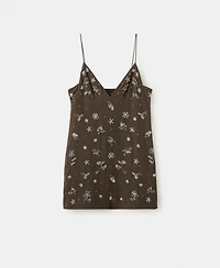 Mango Women's Embroidery Bead Dress