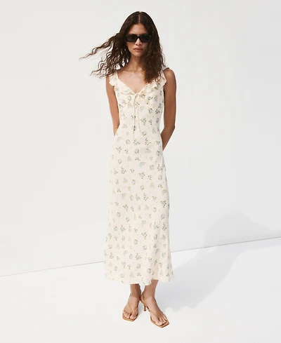 Mango Women's Floral Print Dress