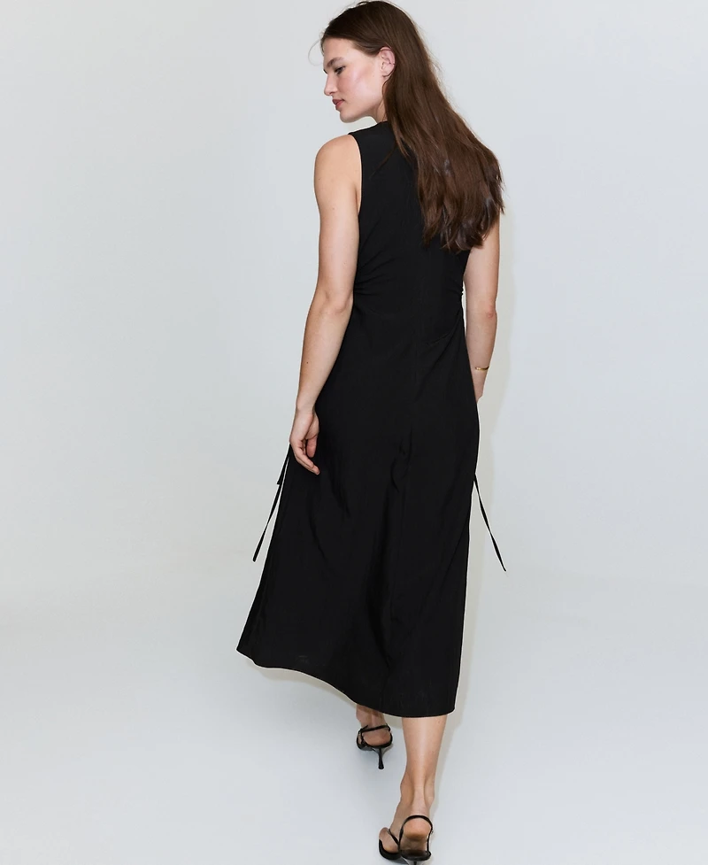 Mango Women's Cut-Out Ties Dress