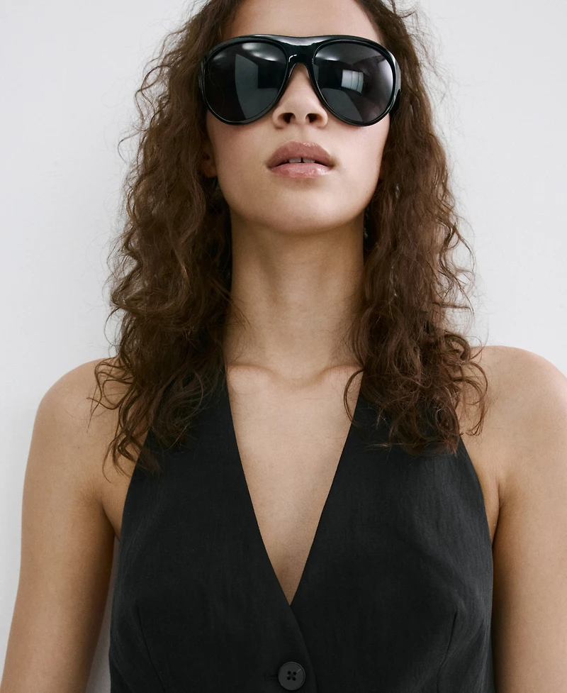 Mango Women's Lyocell Suit Vest