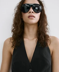 Mango Women's Lyocell Suit Vest