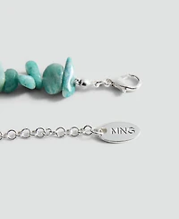 Mango Women's Bead Stone Necklace