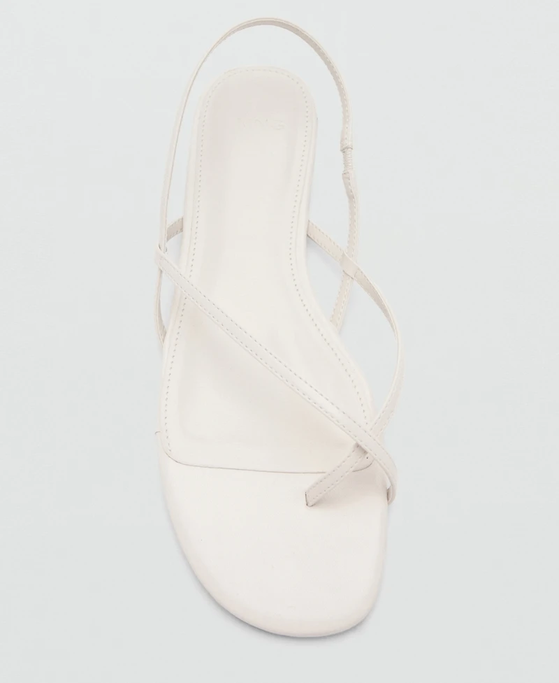 Mango Women's Criss-Cross Straps Sandals