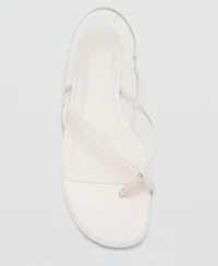 Mango Women's Criss-Cross Straps Sandals