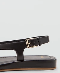 Mango Women's Buckle Strap Sandals