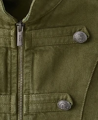 Mango Women's Band Collar Fitted Jacket