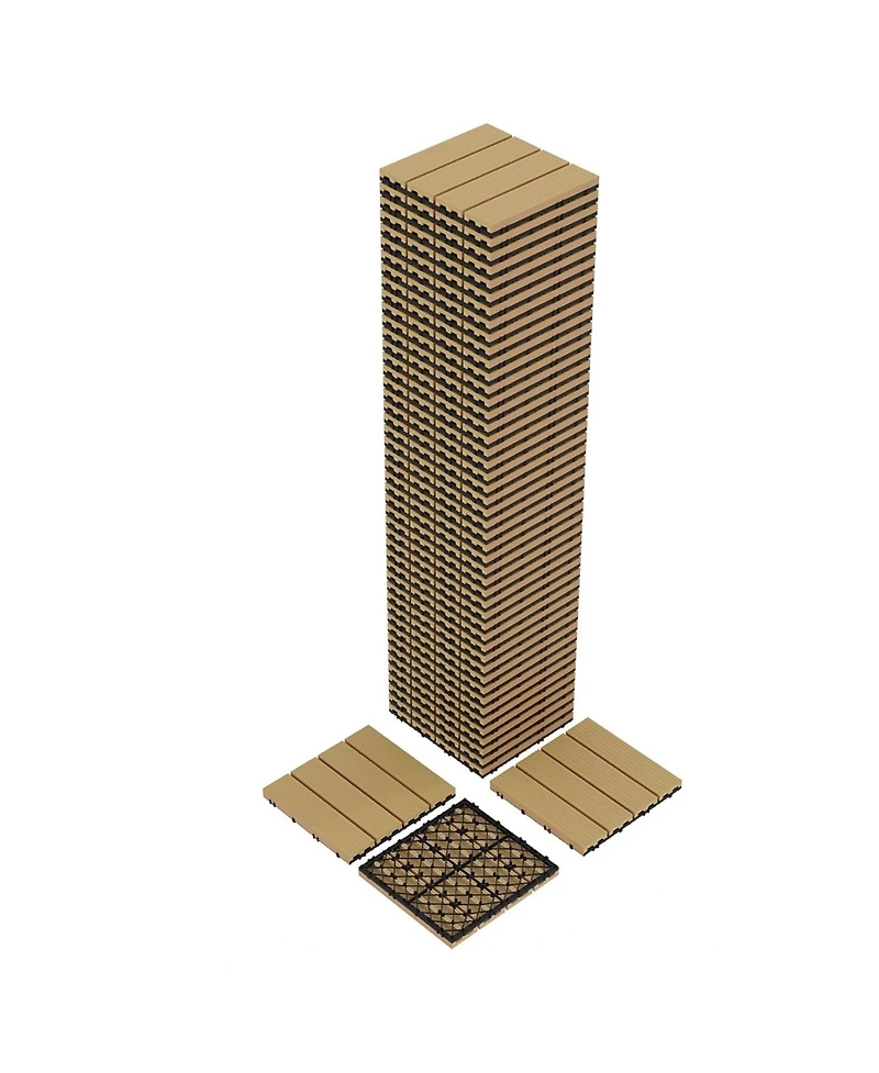 gaomon Interlocking Patio Flooring Tiles for Patio, Balcony, Porch, Poolside